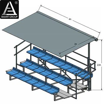 Aluminum bleachers 