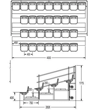 Aluminum Bleachers