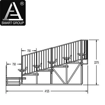 Aluminum Bleachers