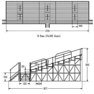 Aluminum Bleachers