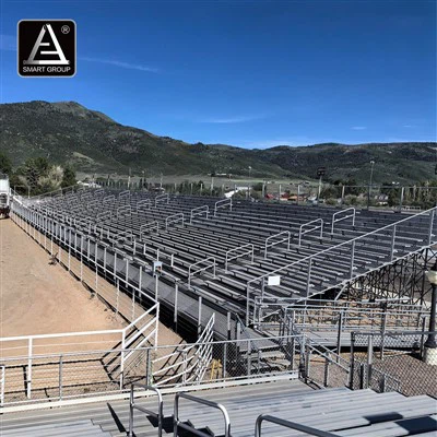Asientos elevados portátiles de las gradas de aluminio de los asientos de la tribuna de la playa de los E.E.U.U.